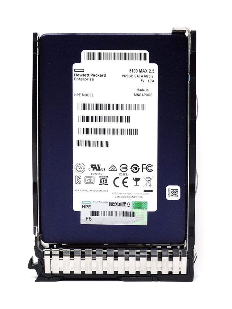 HPE SPS-DRV SSD 1.92TB SATA SFF P03483-003-RFB – Reacondicionado