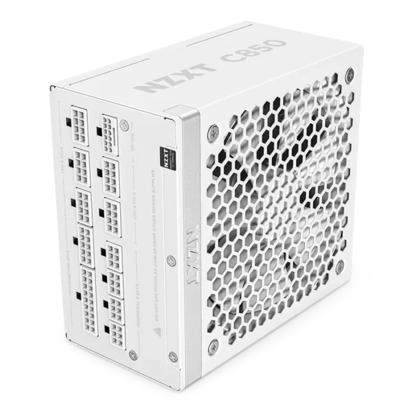 Fuente de alimentación NZXT C850 850W Gold Modular Blanca