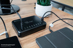 Alcasa PCA-D007S cargador dispositivo móvil Tablet Negro CA carga rápida