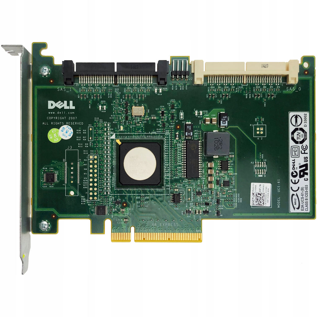 Dell SAS 6i R PCI-E Raid 0JW063-RFB – Reacondicionado