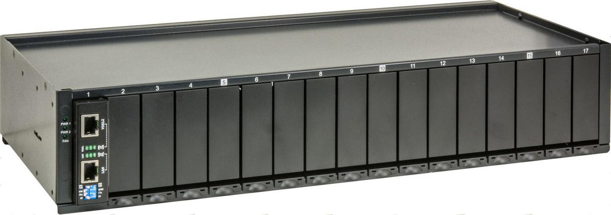 Barox 19"-chassis for max. 17 PD-R2