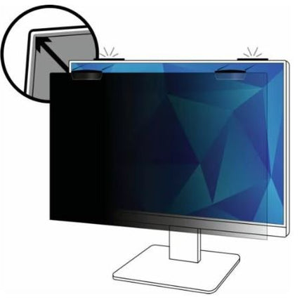 3M PF240W9EM - Filtro de confidencialidad de pantalla, extraíble, magnético, 24"