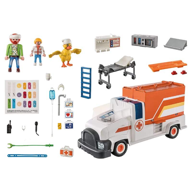 Vehículo de juguete Playmobil Duck On Call 70913 (2)
