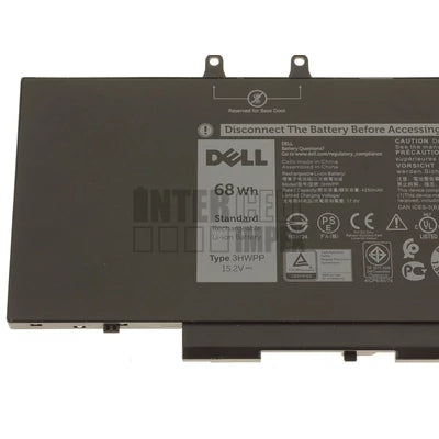 Dell Batería, 68WHR, 4 celdas, YPVX3