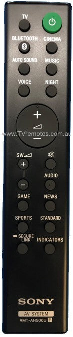 Sony Remote Commander RMT-AH500U