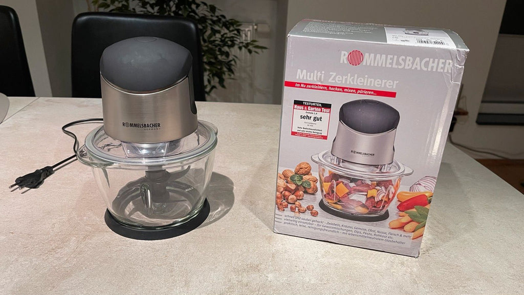 Rommelsbacher MZ 400 picadora eléctrica de alimentos 1L 400W Negro (2)