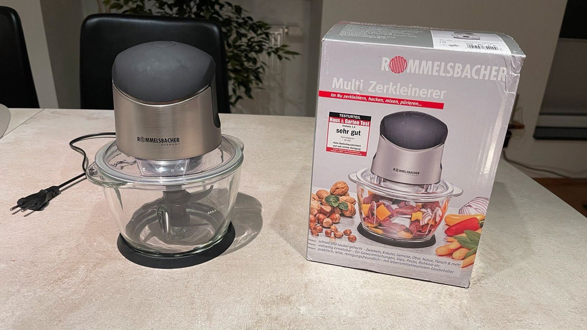 Rommelsbacher MZ 400 picadora eléctrica de alimentos 1L 400W Negro (2)