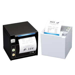 Seiko RP-E1x Series, 8 puntos/mm (203 ppp), cortador, USB, Ethernet, negro