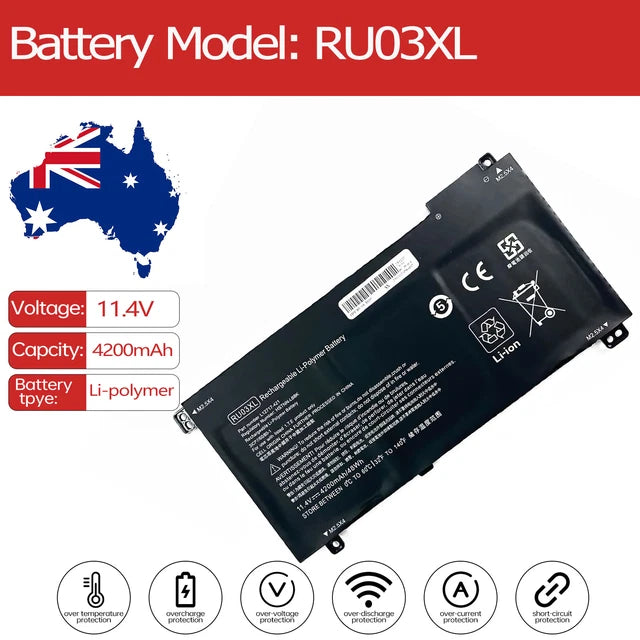 HP 3-cell 48Wh lithium-ion RU03XL (3)