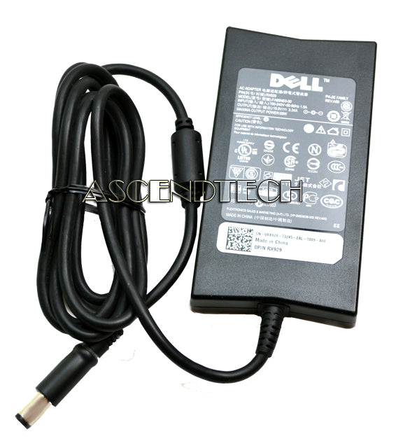 Dell Adaptador de CA 19.5V 3.34A 65W incluye cable RX929 (2)