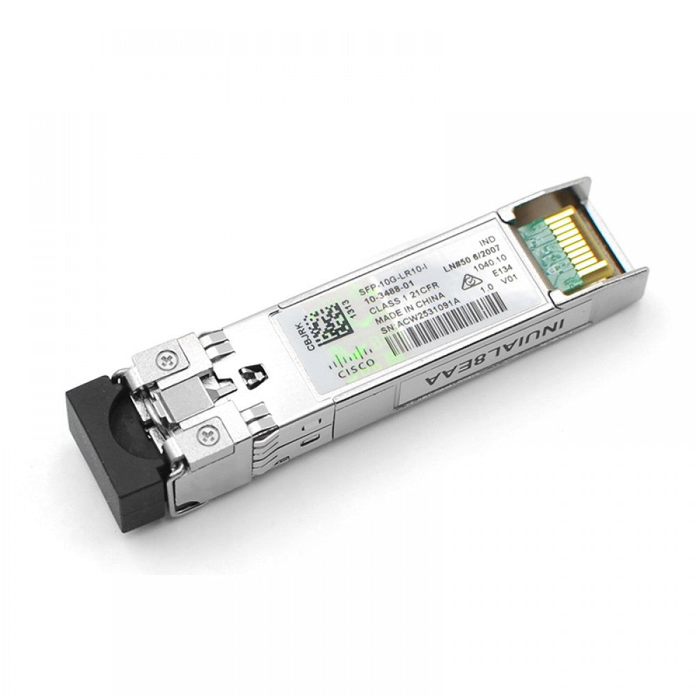 Cisco Ent Net SFP-10G-LR10-I= - Módulo de transceptor SFP+, 10GbE, CPRI