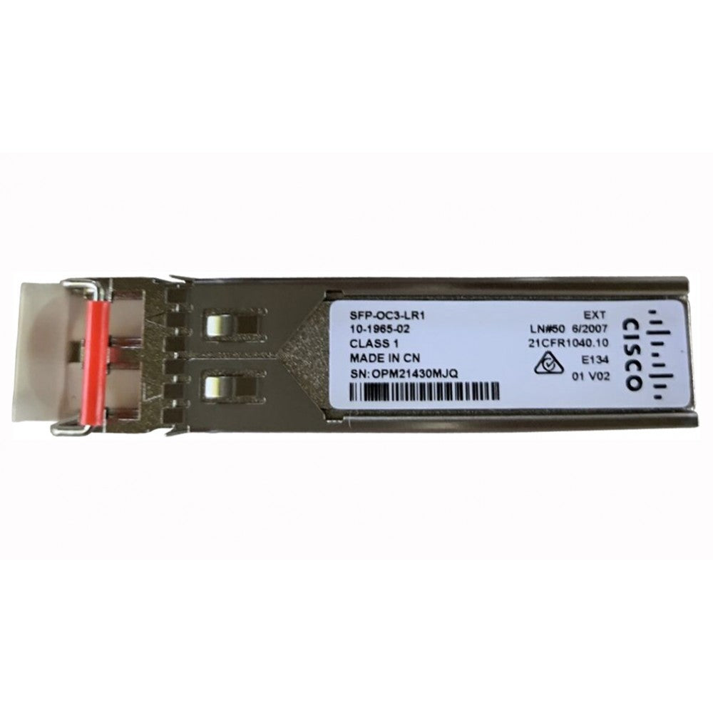 Cisco OC3/STM1 SFP, Single-mode SFP-OC3-LR1-RFB – Reacondicionado