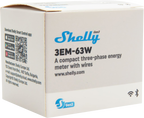 Shelly - Hutschiene - 3EM - Stromzähler - max. 3x 120A -Inkl. 3 Klemmen (4)