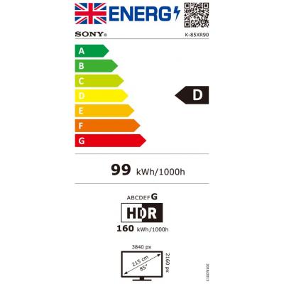 Sony FWD-85XR90/UK - 85" Clase diagonal TV LCD