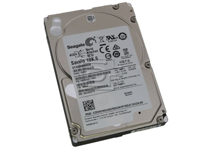 Dell 450GB 10K 6Gbps 2.5inch SAS ST450MM0026-RFB – Reacondicionado