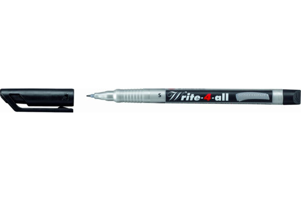 Stabilo Write-4-all marcador permanente negro 1 pieza