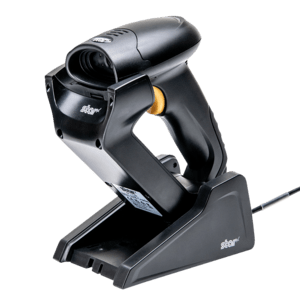 Star BSH-32U escáner de códigos de barras USB de mano, imagen 2D, alta densidad, IP42, soporte ajustable, negro