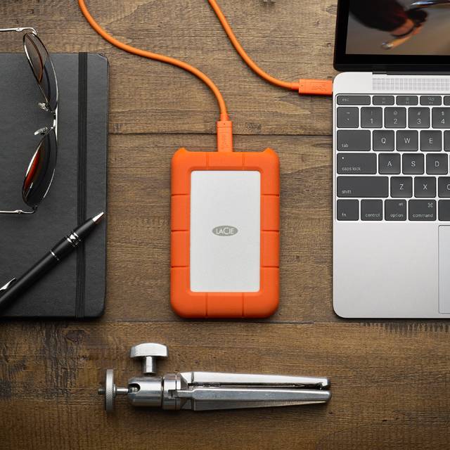 LaCie Rugged USB-C, Disco duro, 4TB, externo (portátil) (STFR4000800) (2)