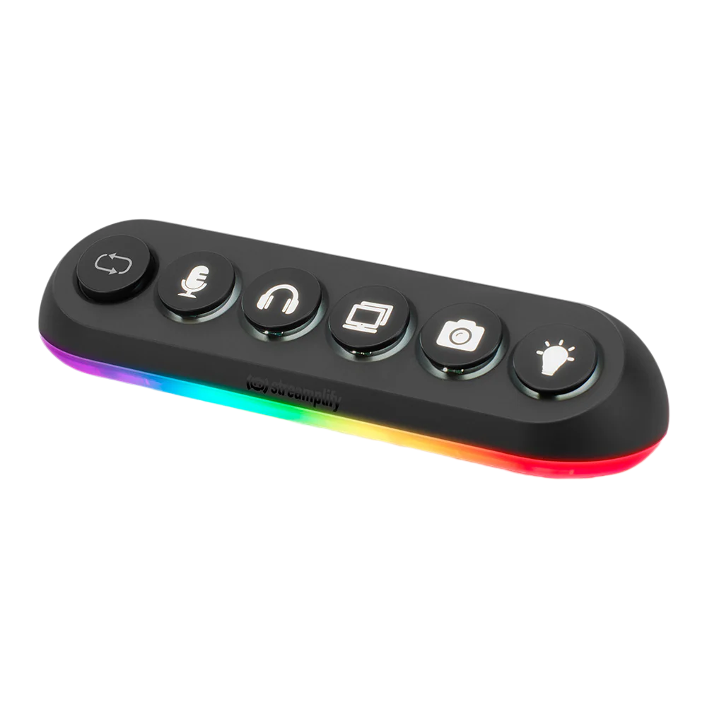 Streamplify HUB DECK 5 RGB USB de puertos carga energía (2)