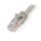 Startech 45PAT5MGR - Gris, Cable de interconexión, RJ-45 (M) a RJ-45 (M), UTP