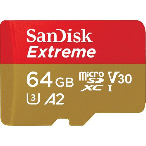 SanDisk Extreme PLUS 64 GB MicroSDXC Clase 10