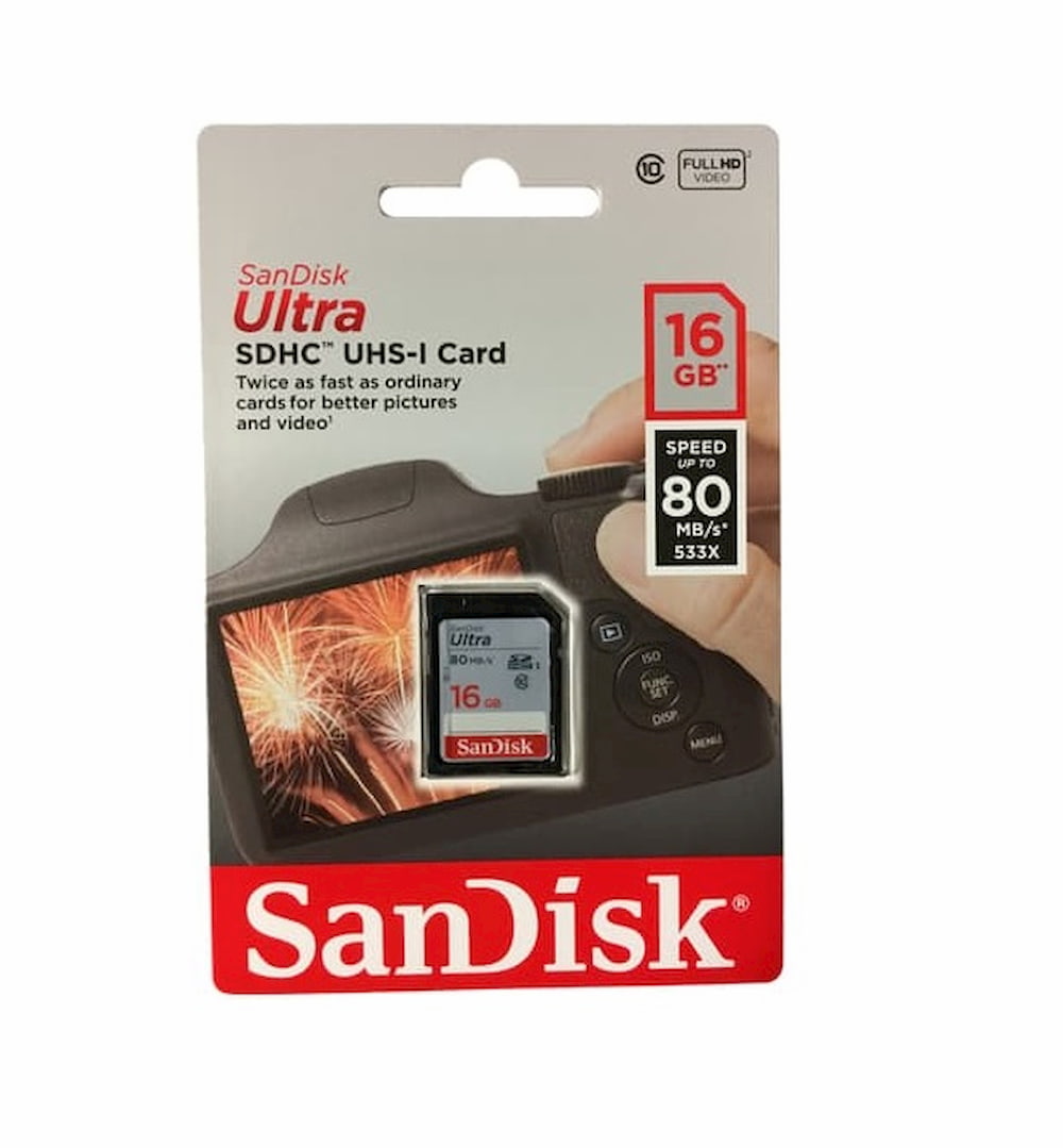 CS/Ultra SDHC 16GB 80MB/s Class 10 UHS-I