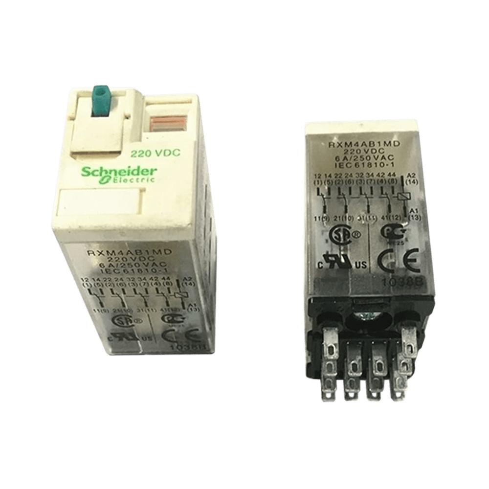 Schneider Electric RXM4AB1MD relé eléctrico transparente