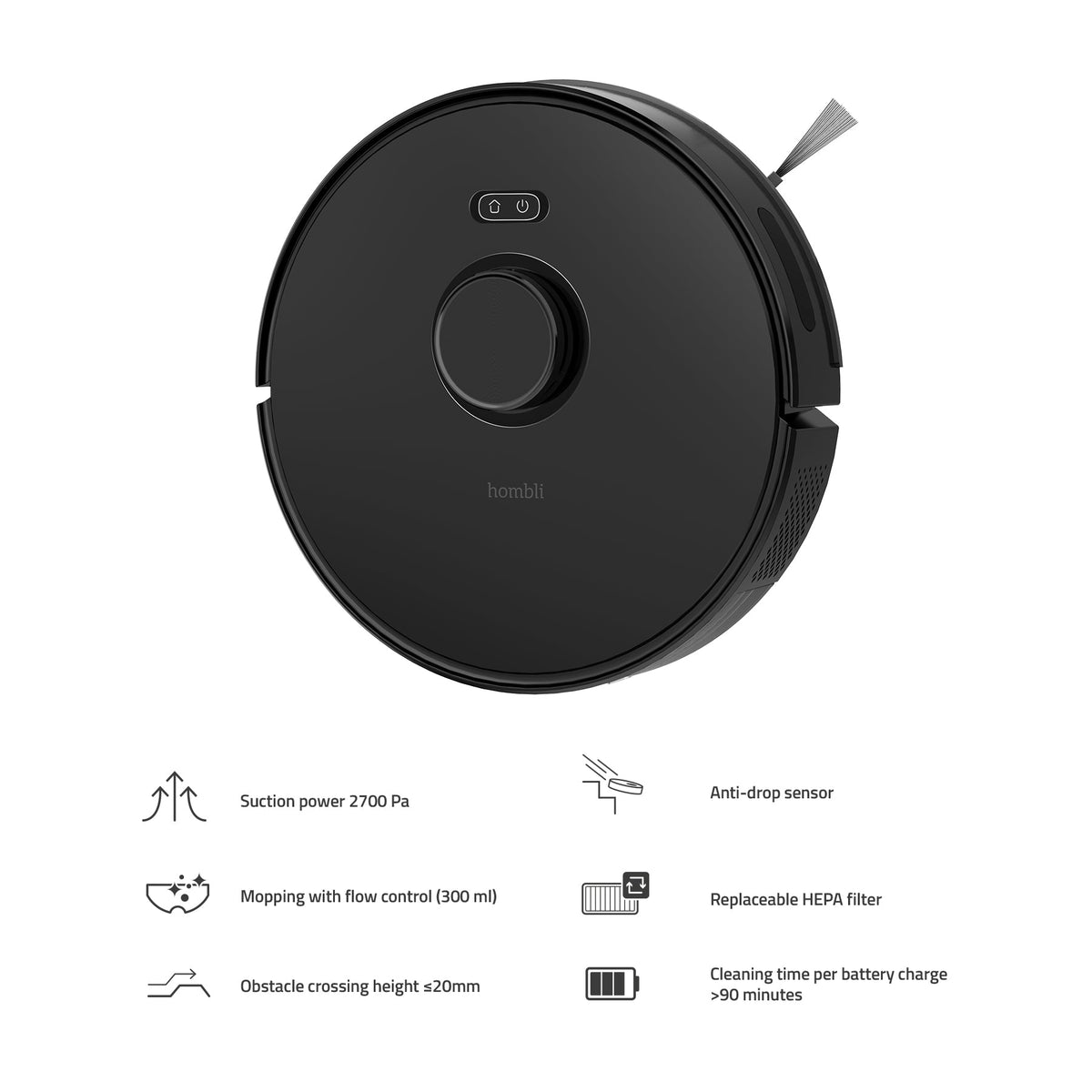 Hombli Smart Robot Vacuum HBVR-0100