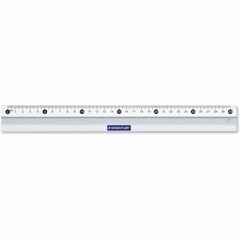Staedtler 563 30 regla de mesa 300mm aluminio 1 pieza
