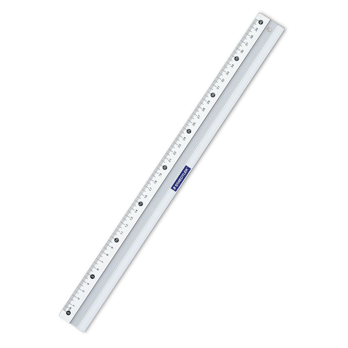 Staedtler Mars 563 regla de mesa 300 mm aluminio blanco