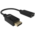 Vision TC-DPHDMI/BL - Adaptador DisplayPort a HDMI, 4k 60 hz, versión DP 1.3