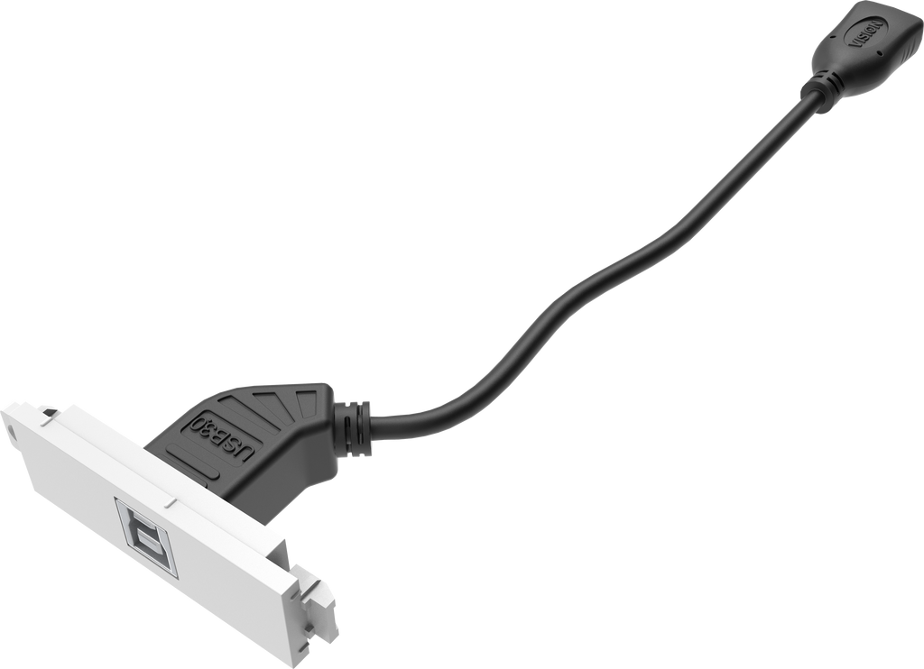 Vision TC3 USBB+ Componente placa frontal AV modular módulo USB