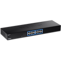 Trendnet TEG-S17 switch de red Gigabit Ethernet Negro