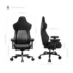 TX3 CORE Silla gaming de piel sintética - negro (2)