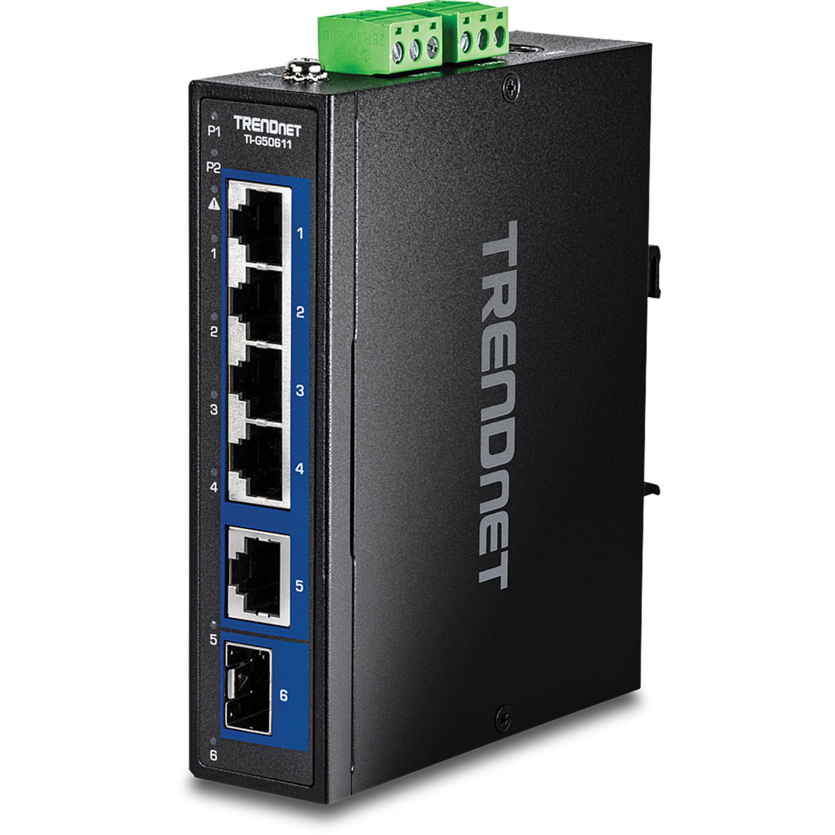 Trendnet TI-G50611 network switch Unmanaged 2.5G Ethernet Black