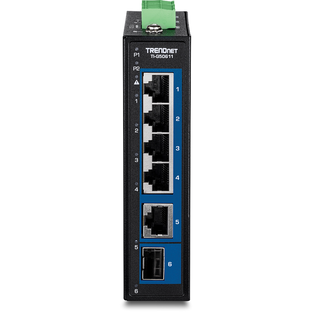 Trendnet TI-G50611 network switch Unmanaged 2.5G Ethernet Black