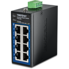 Trendnet TI-GLC80 switch de red No gestionado Gigabit Ethernet Negro