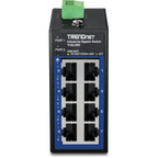 Trendnet TI-GLC80 switch de red No gestionado Gigabit Ethernet Negro