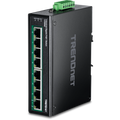 Trendnet TI-PG80B switch de red Gigabit Ethernet Alimentación por Negro