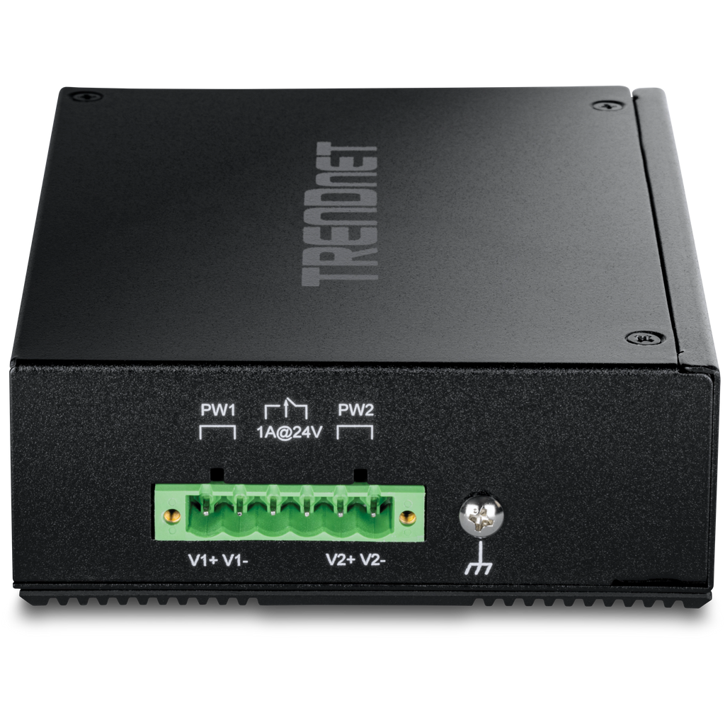 Trendnet TI-PG80B switch de red Gigabit Ethernet Alimentación por Negro