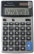 Texas Instruments TI-5018 SV calculadora de sobremesa básica, negro, plata