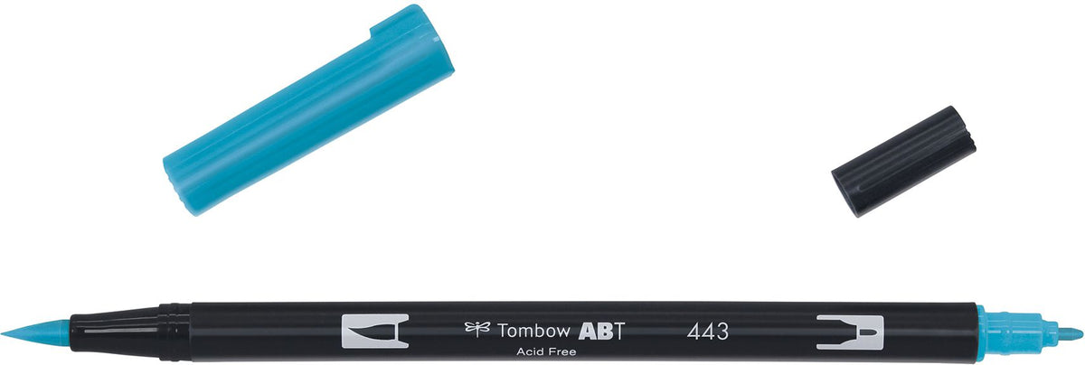 Tombow ABT-443 rotulador Fino/Extra grueso Turquesa 1 pieza (2)