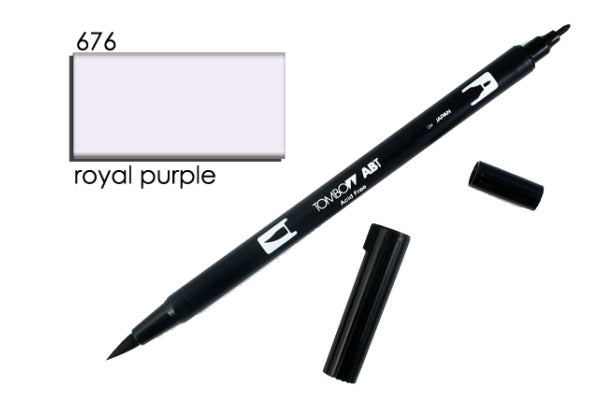 Tombow ABT-676 rotulador Fino/Extra grueso Morado 1 pieza (3)