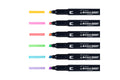 Tombow MONO edge rotulador 6 piezas punta fina/redonda Multicolor