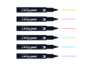 Tombow MONO edge rotulador 6 piezas punta fina/redonda Multicolor (2)