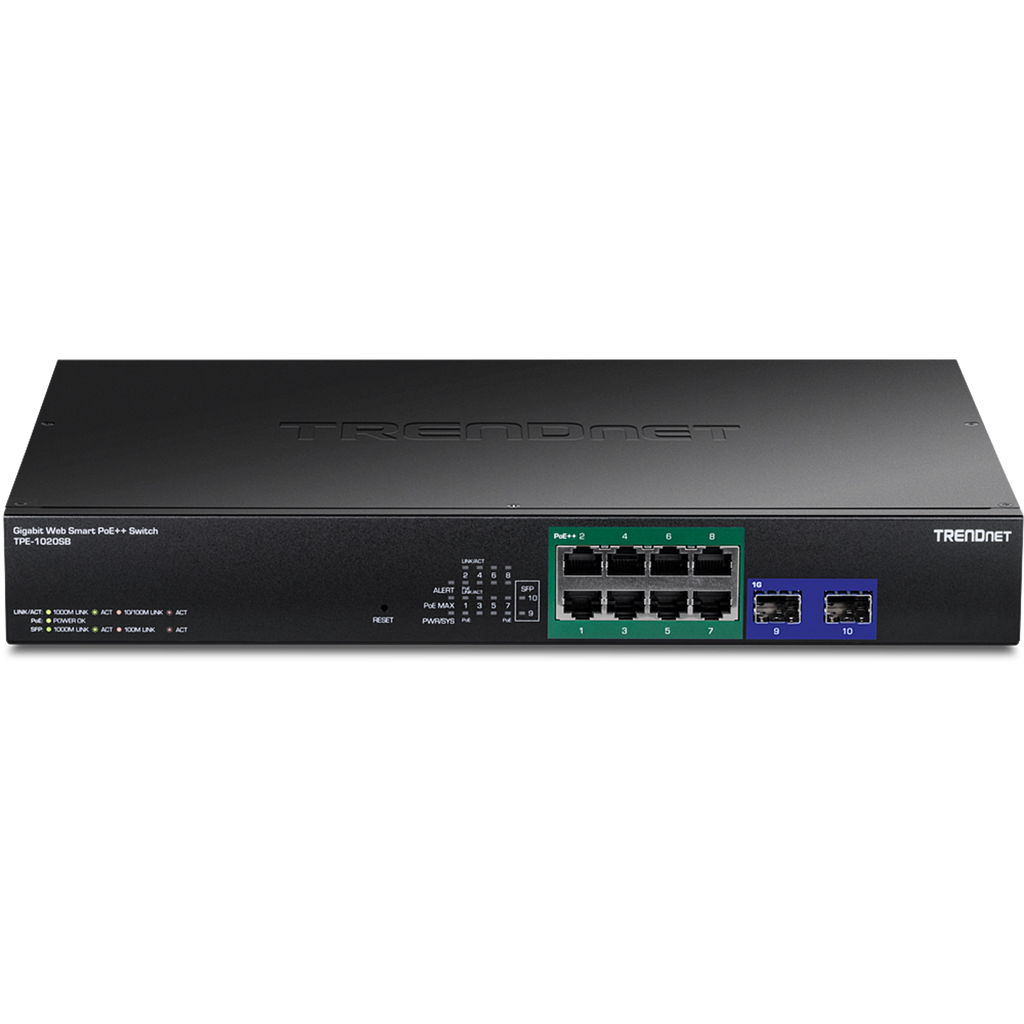 Trendnet TPE-1020SB switch de red No gestionado Gigabit Ethernet Alimentación