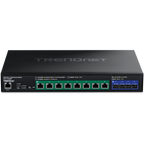 Trendnet TPE-7124SBF switch de red Gestionado 10G Ethernet Alimentación por