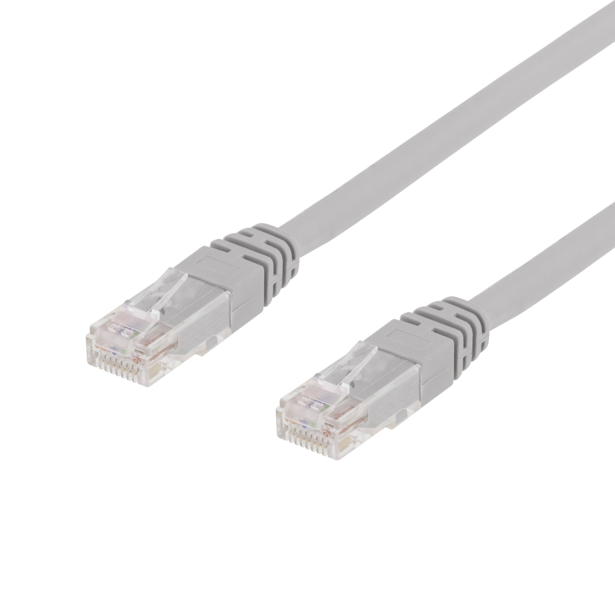 Deltaco TP-611 cable de red Gris 1.5 m Cat6 U/UTP