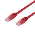 Deltaco TP-63R cable de red Rojo 3 m Cat6 U/UTP