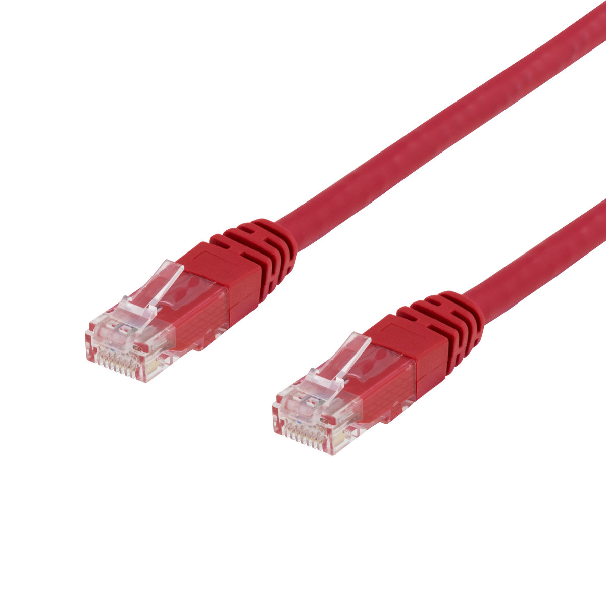 Deltaco TP-63R cable de red Rojo 3 m Cat6 U/UTP